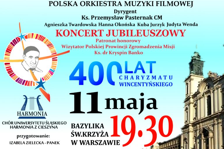 Read more about the article Koncert „400 lat Charyzmatu Wincentyńskiego”